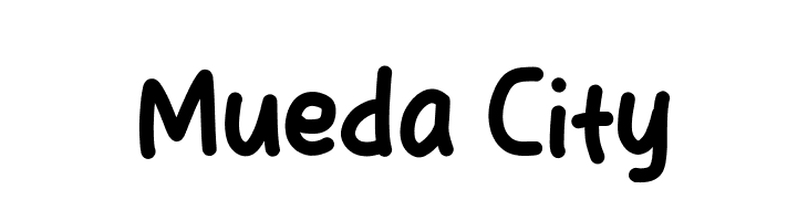 Mueda City  font caratteri gratis