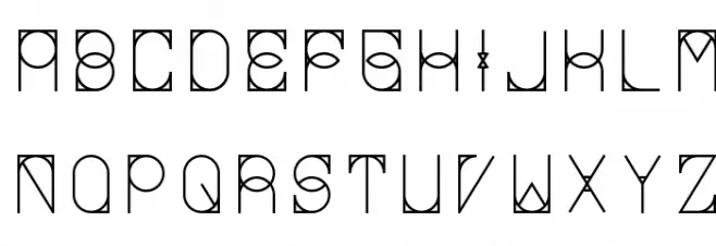 Mueeza フォント 大文字