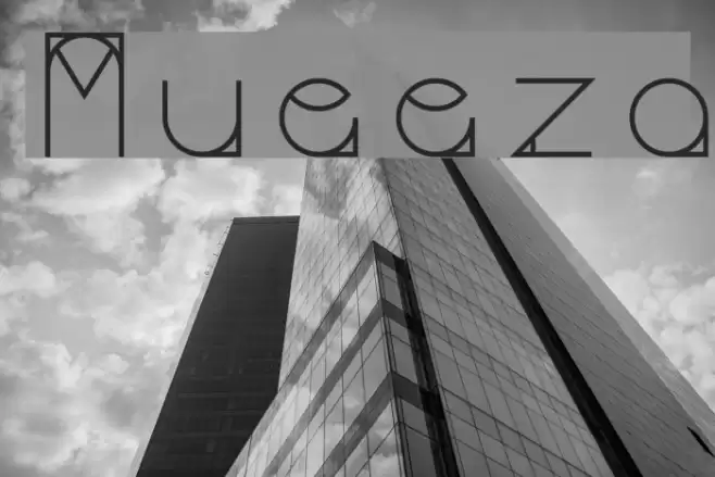 Mueeza Font examples