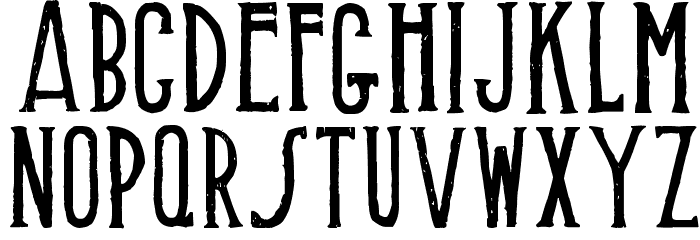 Muffaroo Font LOWERCASE