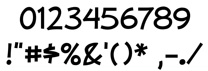 Mufferaw Font OTHER CHARS