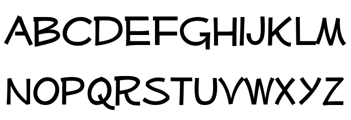MufferawRg-Regular Font LOWERCASE