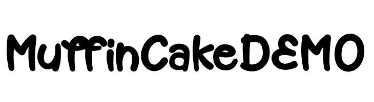 MuffinCakeDEMO  Frei Schriftart Herunterladen