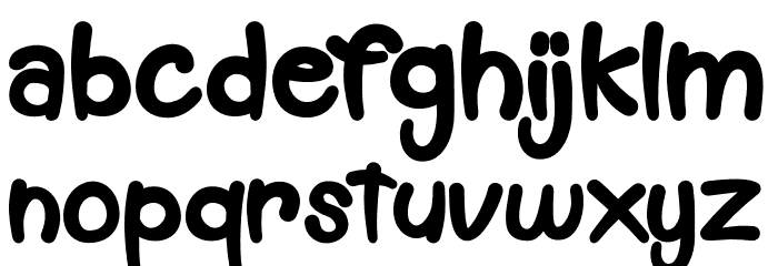 MuffinCakeDEMO Font LOWERCASE