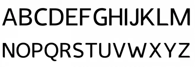 Mufflu Schriftart Groß