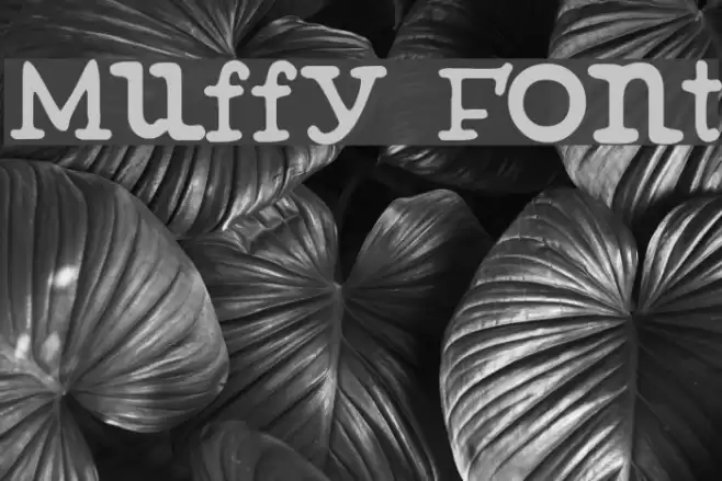 Muffy Font examples