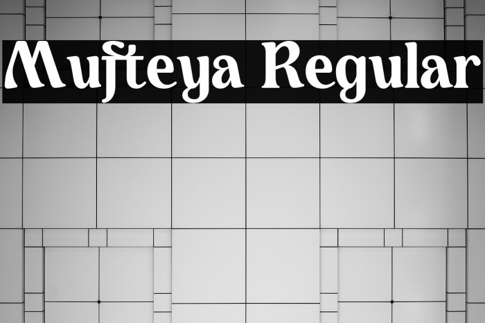 Mufteya Regular Example 1