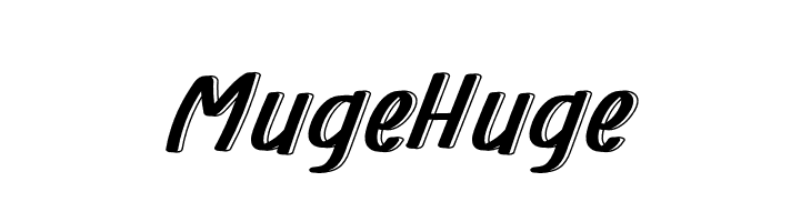 Muge Huge  免费字体下载