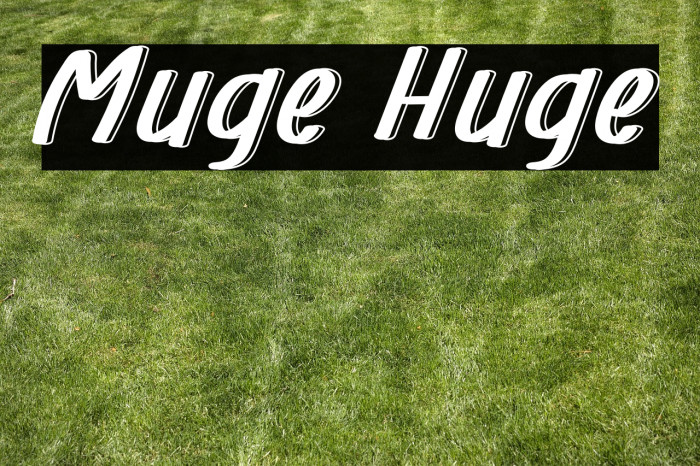 Muge Huge Example 1