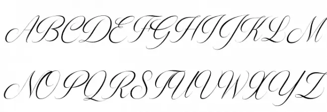 Mugello Schriftart Groß