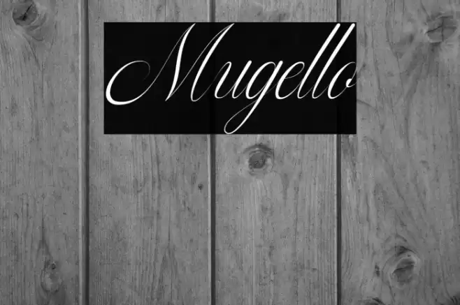 Mugello Font examples