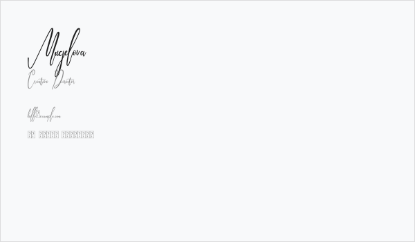 Mugelova Business Card