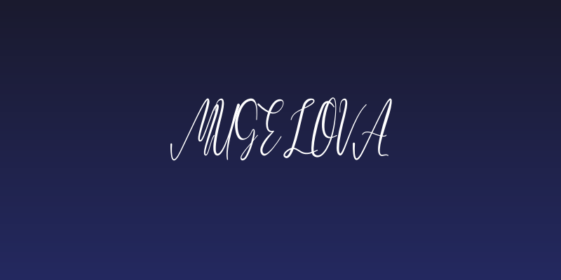 Mugelova Social Header