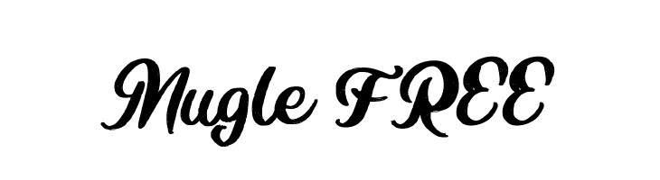 Mugle FREE  Descarca Fonturi Gratis