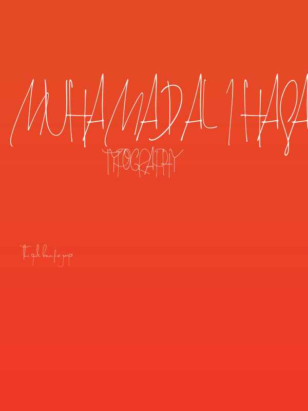 Muhamad Ali Hasan Poster