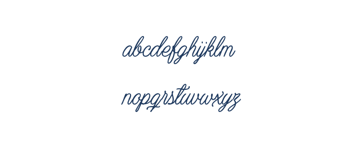 Muhaqu-ScriptPersonalUse Lowercase