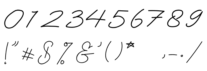 Muharima Font OTHER CHARS