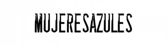Mujeres  Azules  font caratteri gratis