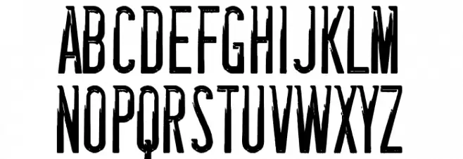 Mujeres Azules Schriftart Groß