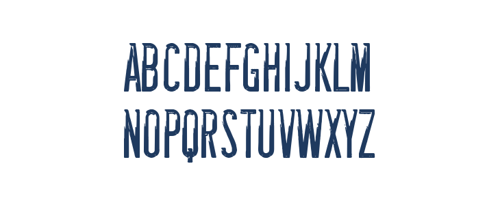 Mujeres  Azules Lowercase