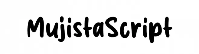 Mujista Script  les polices de caractères gratuit tlcharger