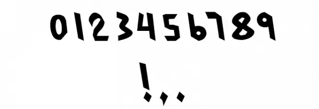 Mukadimah Font OTHER CHARS