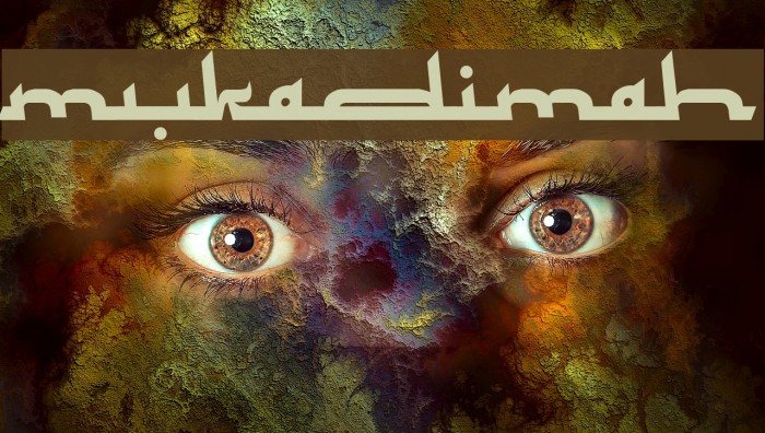 Mukadimah Font examples
