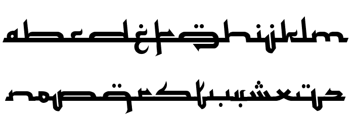 Mukadimah Font LOWERCASE