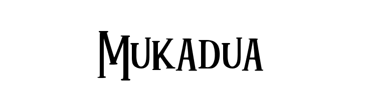 Mukadua  नि: शुल्क फ़ॉन्ट्स डाउनलोड