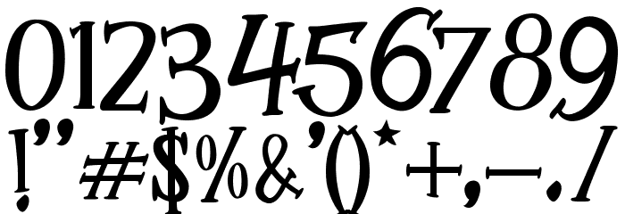 Mukadua Font OTHER CHARS