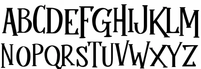 Mukadua Schriftart Groß