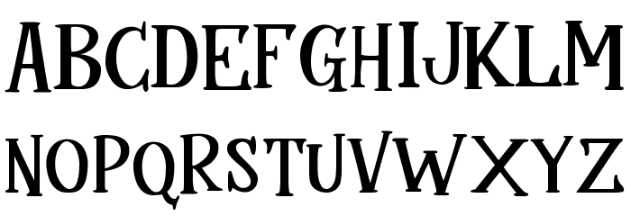 Mukadua Font LOWERCASE