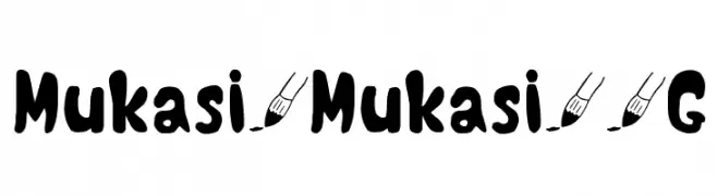 Mukasi_Mukasi__G  Frei Schriftart Herunterladen