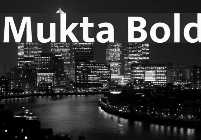 Mukta Bold Example 2