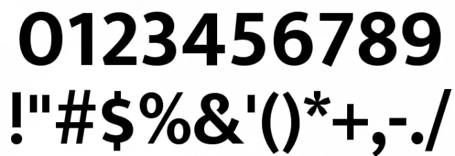 Mukta Mahee Bold Fonte OUTROS PERSONAGENS