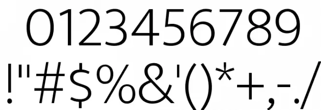 Mukta Mahee ExtraLight Font OTHER CHARS