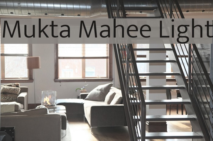 Mukta Mahee Light Font examples