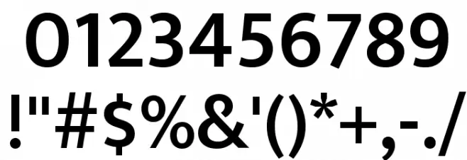 Mukta Mahee SemiBold Font OTHER CHARS