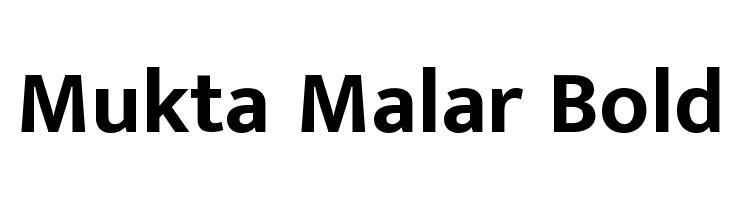 Mukta Malar Bold Font