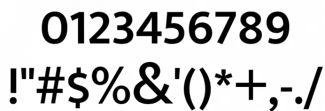 Mukta Malar Medium Font OTHER CHARS