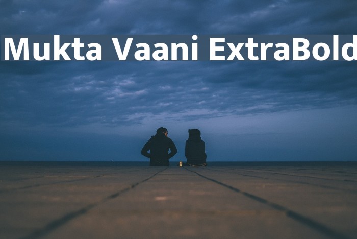 Mukta Vaani ExtraBold Font examples