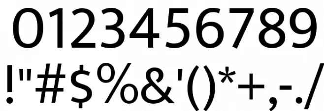 Mukta Vaani Regular Font OTHER CHARS