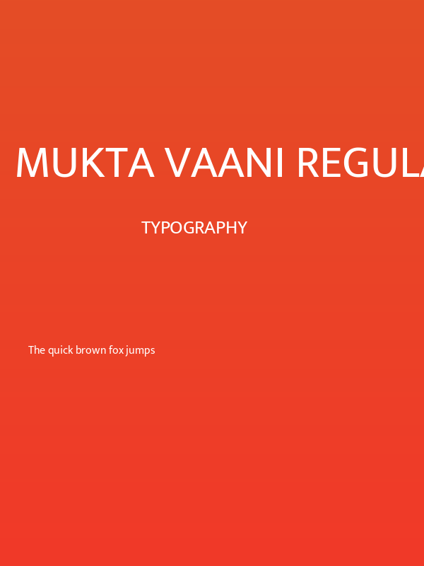 Mukta Vaani Regular Poster