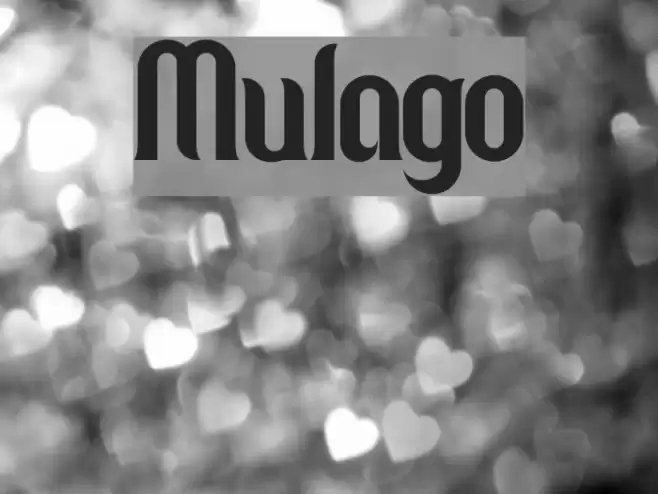 Mulago Font examples