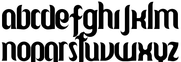 Mulago Font LOWERCASE
