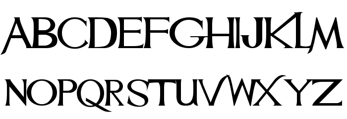 Mulan Font LOWERCASE