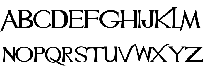Mulan Font LOWERCASE