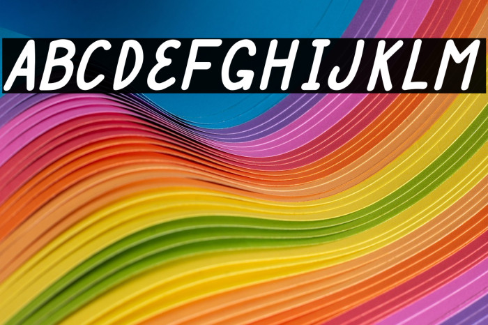 Mulbena Italic Example 3