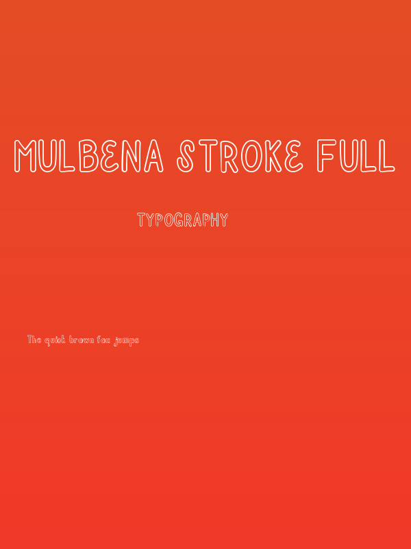 Mulbena Stroke Full Poster