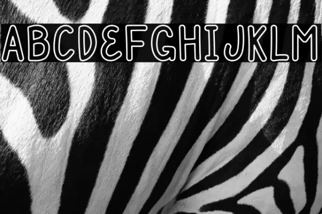 Mulbena Stroke Full Font examples